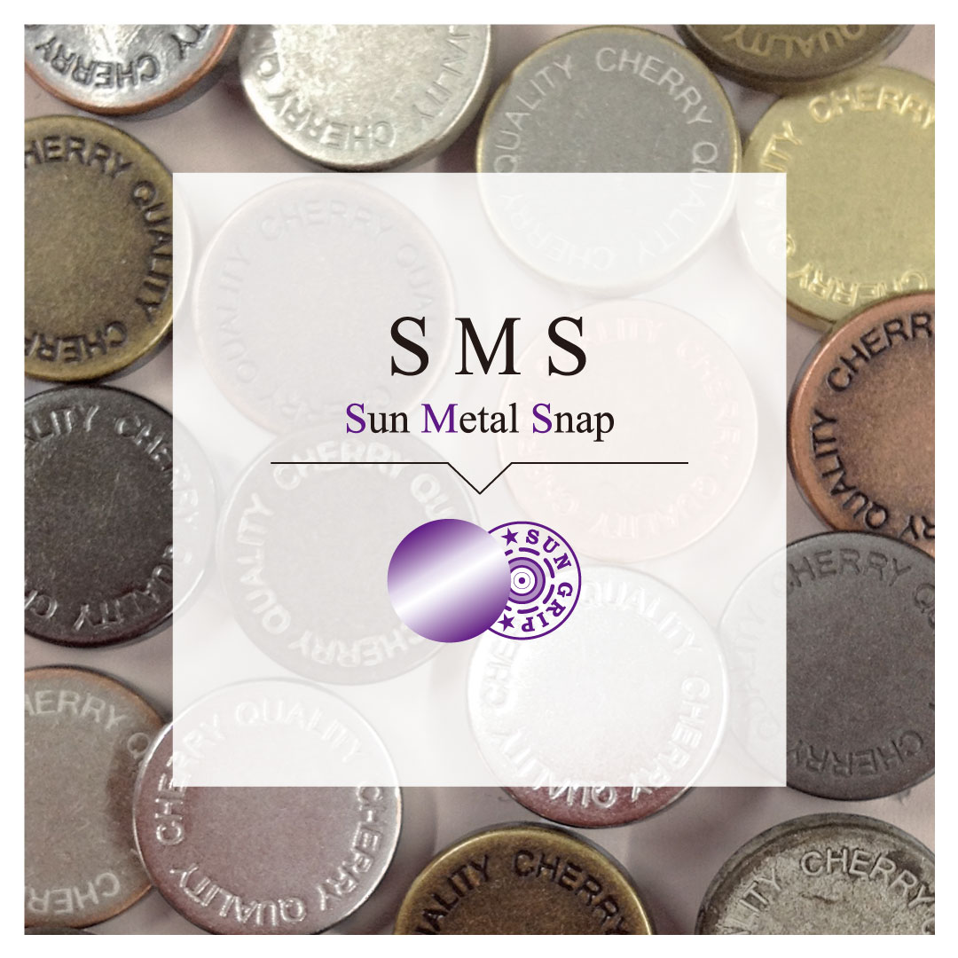 SUN METAL SNAP |「プロ仕様」の手芸用品 - CHERRY LABEL